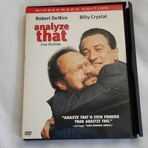 3/$10 Analyze That Widescreen Edition DVD